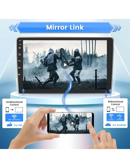 Estéreo de Coche Android Roinvou 9" para Toyota Corolla 2009-2013