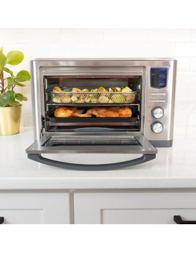 Horno Tostador Digital Kenmore 11 en 1 25 qt Acero Inoxidable
