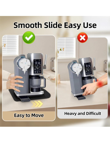 Alfombrilla Antideslizante PCTTOIL para Ninja CREAMi NC701 30x20 cm