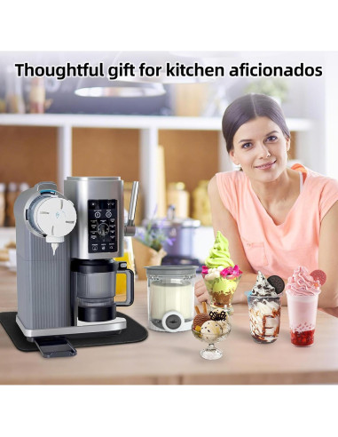 Alfombrilla Antideslizante PCTTOIL para Ninja CREAMi NC701 30x20 cm