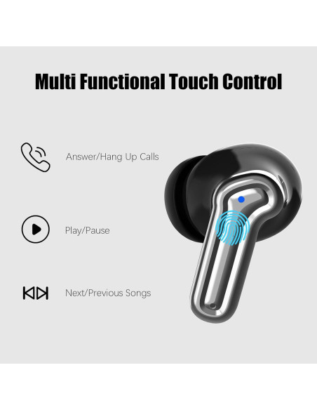 Auriculares Inalámbricos TEGDZGU ANC-T05 Bluetooth 5.4 HiFi 40H