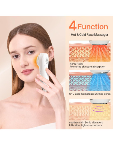 Masajeador Facial Caliente y Frío TOUCHBeauty AG-1389