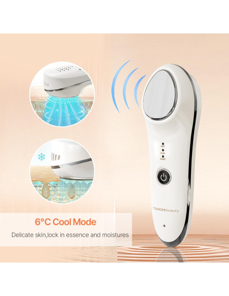 Masajeador Facial Caliente y Frío TOUCHBeauty AG-1389