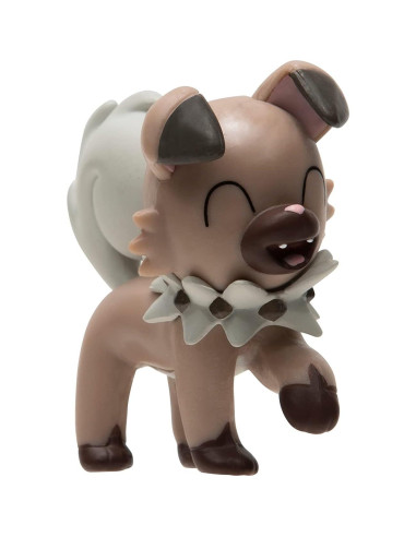 Juego de Ataque Sorpresa Pokémon Jazwares Rowlet vs Rockruff