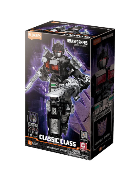 Figuras Transformers Blokees CC08 Nemesis Prime 25.4cm