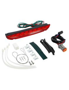 Soporte de Equipaje con Luz Trasera LED TCMT para Harley 1993-2013