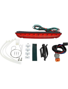 Soporte de Equipaje con Luz Trasera LED TCMT para Harley 1993-2013 2