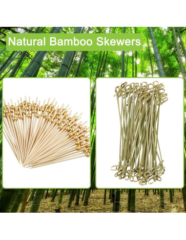 100 Tazas de Papel Desechables FSAH 12Oz con Palillos y Etiquetas