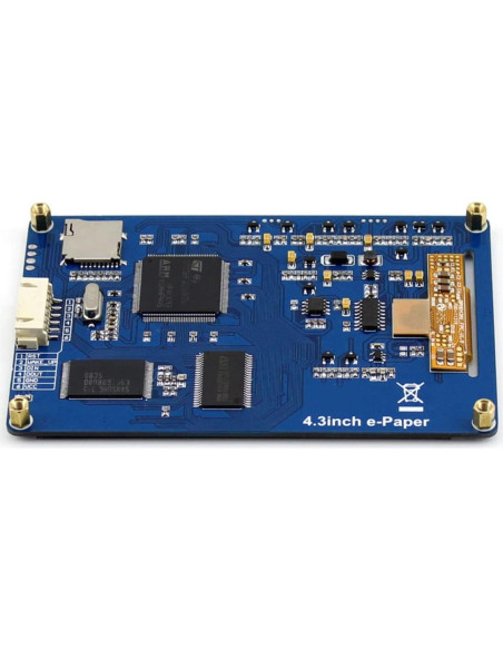 Pantalla E-Ink 4.3" Waveshare 800x600 Serial para Raspberry Pi