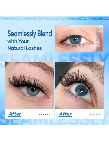 Pestañas Magnéticas Ojo de Gato Yawamica 16mm con Aplicador