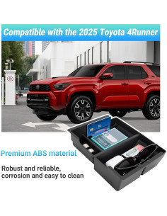 Organizador de Consola Central Sinminou para Toyota 4Runner 2025 2