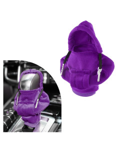 Cubierta de Palanca de Cambios Ziciner Universal Franela Púrpura