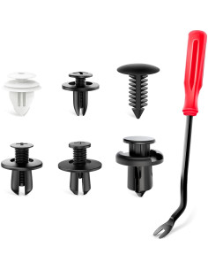 GOOACC 120 Clips de Retención para Parachoques de Coche 6-10mm 2