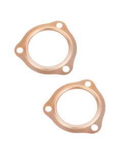 Junta de Flange de Escape Cobre SCUARI 76 mm 2 Piezas