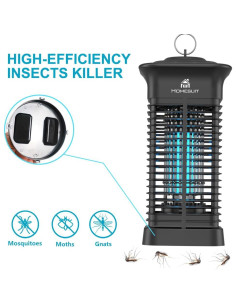 Zapper de Insectos Homesuit 15W 4000V para Interior y Exterior 2