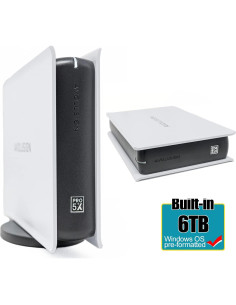 Disco Duro Externo Avolusion PRO-5X 6TB USB 3.0 Blanco 2