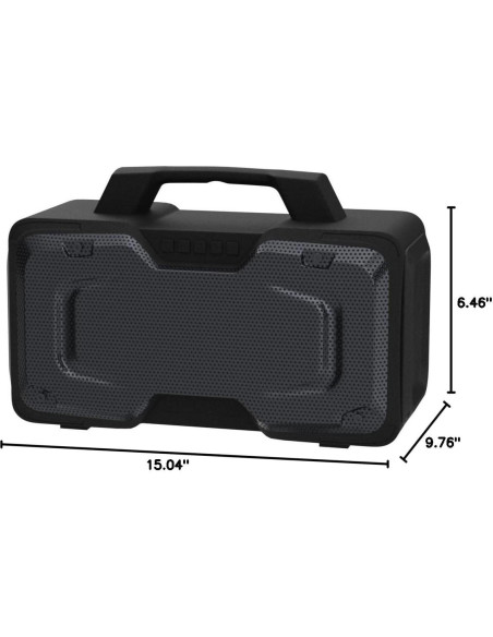 Altavoz Bluetooth BUGANI M118 80W Impermeable IPX7 Portátil