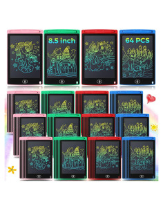 Tableta de Escritura LCD Zhehao 64 Piezas 8.5" Colorido
