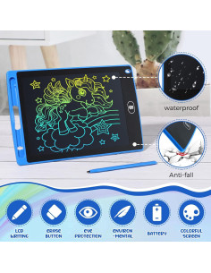 Tableta de Escritura LCD Zhehao 64 Piezas 8.5" Colorido 2
