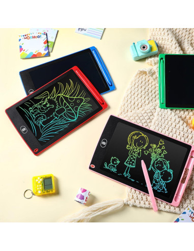 Tableta de Escritura LCD Zhehao 64 Piezas 8.5" Colorido