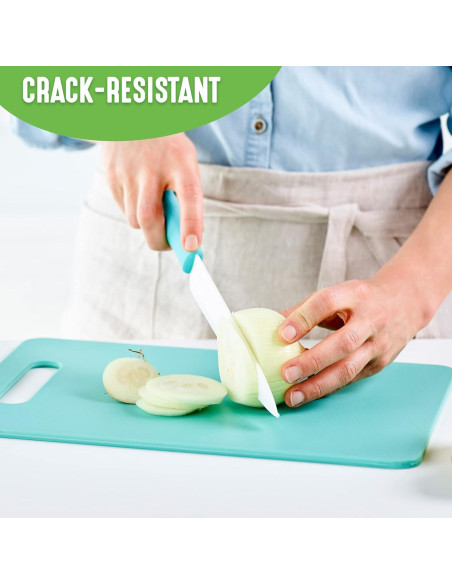 Juego de Tablas de Cortar GreenLife 2 Piezas Turquesa 20x30 cm