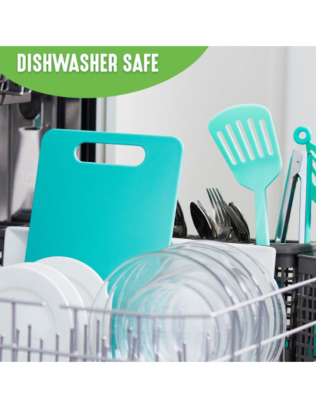 Juego de Tablas de Cortar GreenLife 2 Piezas Turquesa 20x30 cm