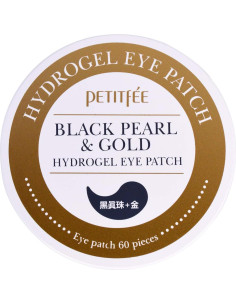 Parche Hidrogel Petitfee Perla Negra y Oro 60 Piezas 84 g 2