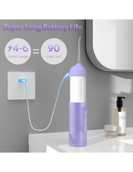 Irrigador Dental Portátil BESTEK BTCB150H Inalámbrico IPX7