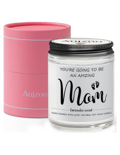 Vela Aromática de Soja Aujzoo 198g Lavanda para Mamás