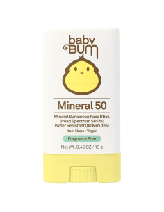 Protector Solar Mineral Baby Bum SPF 50 Stick 12.7g Piel Sensible