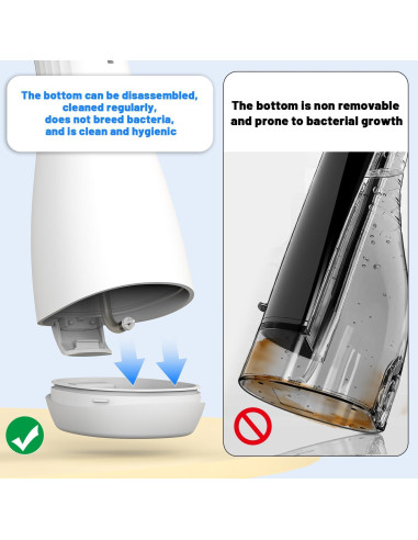 Hidrolavadora Dental Inalámbrica VAPTEC PDF001 6 Modos IPX7