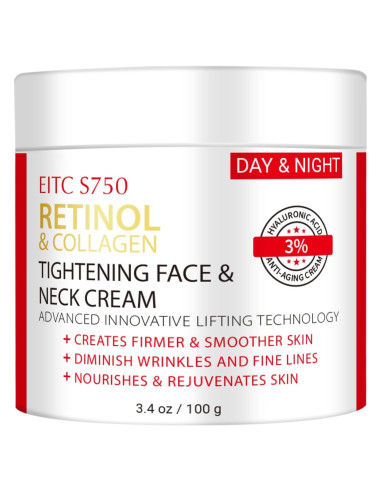 Crema de Retinol Anti-Envejecimiento ZDQULX 100 ml con Colágeno