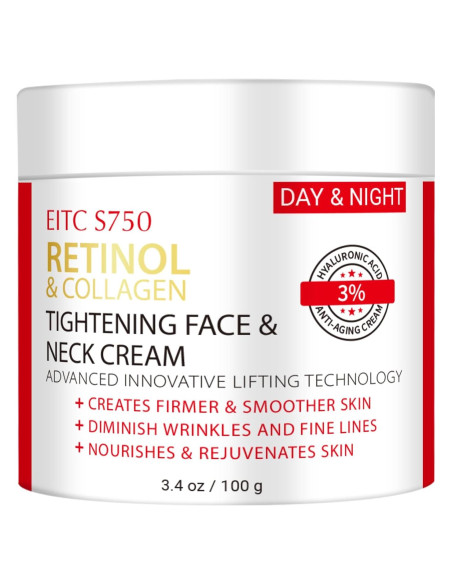 Crema de Retinol Anti-Envejecimiento ZDQULX 100 ml con Colágeno