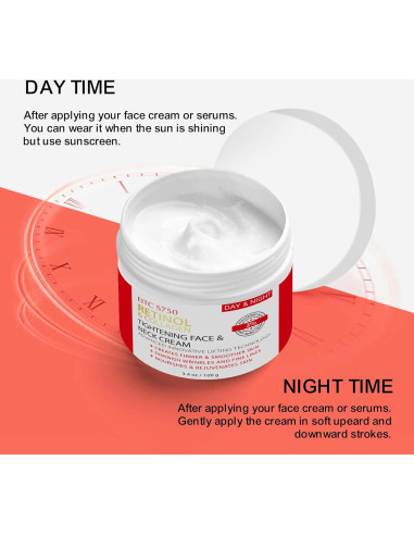 Crema de Retinol Anti-Envejecimiento ZDQULX 100 ml con Colágeno