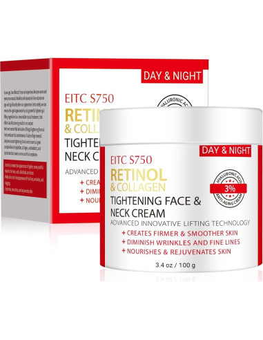 Crema de Retinol Anti-Envejecimiento ZDQULX 100 ml con Colágeno