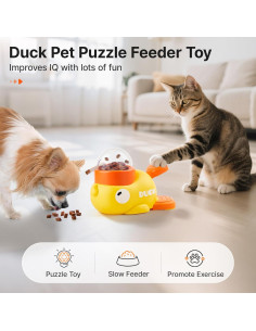 Dispensador de Golosinas Interactivo Potaroma para Gatos y Perros Pequeños 2