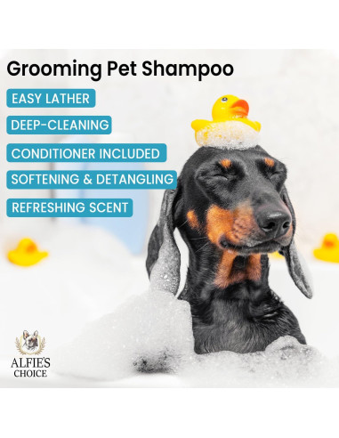 Champú y Acondicionador para Perros Alfie's Choice 2 en 1 473ml