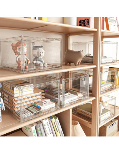 Organizador de Cajones Apilables ZHAIXIAONIAN 2 Paquetes 36.1x26.9cm