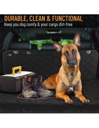 Forro de Carga Active Pets para Perros SUV - Negro, Impermeable