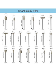 Kit de Accesorios para Herramienta Rotativa HOMEIDOL 76PCS 2