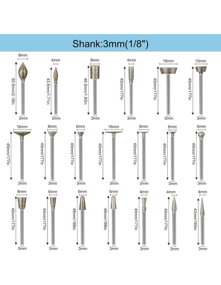 Kit de Accesorios para Herramienta Rotativa HOMEIDOL 76PCS