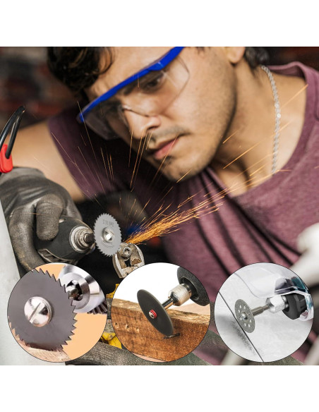 Kit de Accesorios para Herramienta Rotativa HOMEIDOL 76PCS
