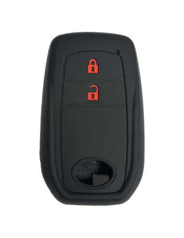 Cubierta de Llave Toyota Yaris Hilux 2015-2023 - Silicona Negra