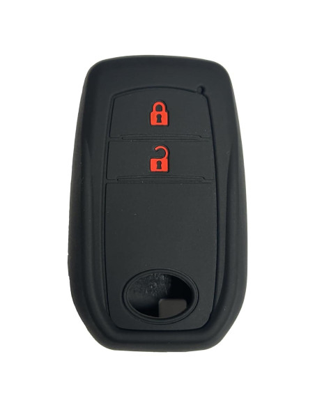 Cubierta de Llave Toyota Yaris Hilux 2015-2023 - Silicona Negra