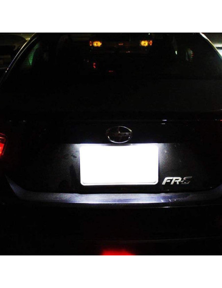 Gempro Luces LED de Placa de Licencia 2-Pack para Toyota/Subaru