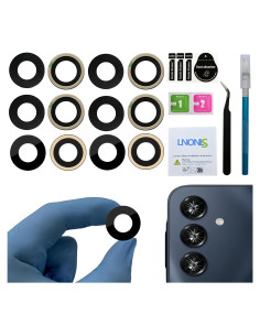 6 Lentes de Cristal de Cámara Trasera Samsung Galaxy A16 4G/5G