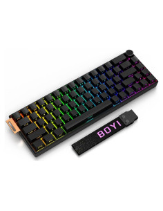 Teclado Mecánico Gaming BOYI 66Pro-Flash RGB USB-C 60%