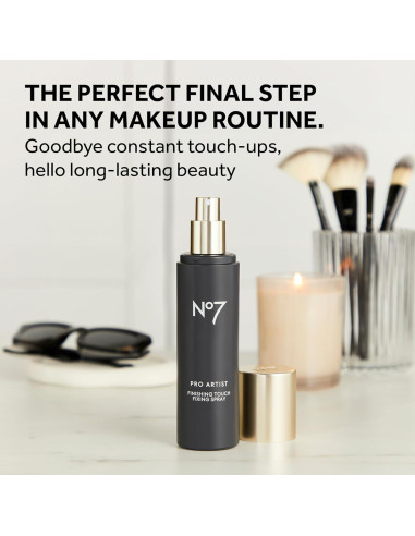 Spray Fijador de Maquillaje No7 Pro Artist 79.83 ml - Larga Duración