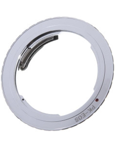 Adaptador de Lente Pentax PK K a Canon EOS FocusFoto AF 2