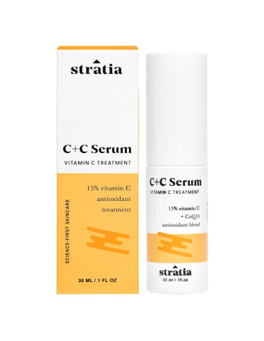 Suero Facial Antioxidante Stratia C+C 15% Vitamina C 29.57 ml
